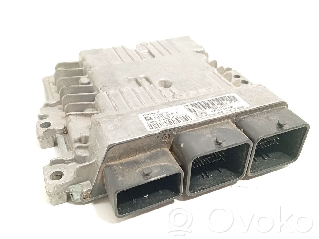 Unidad de control/módulo del motor   9804127280,9666681180,S180123008