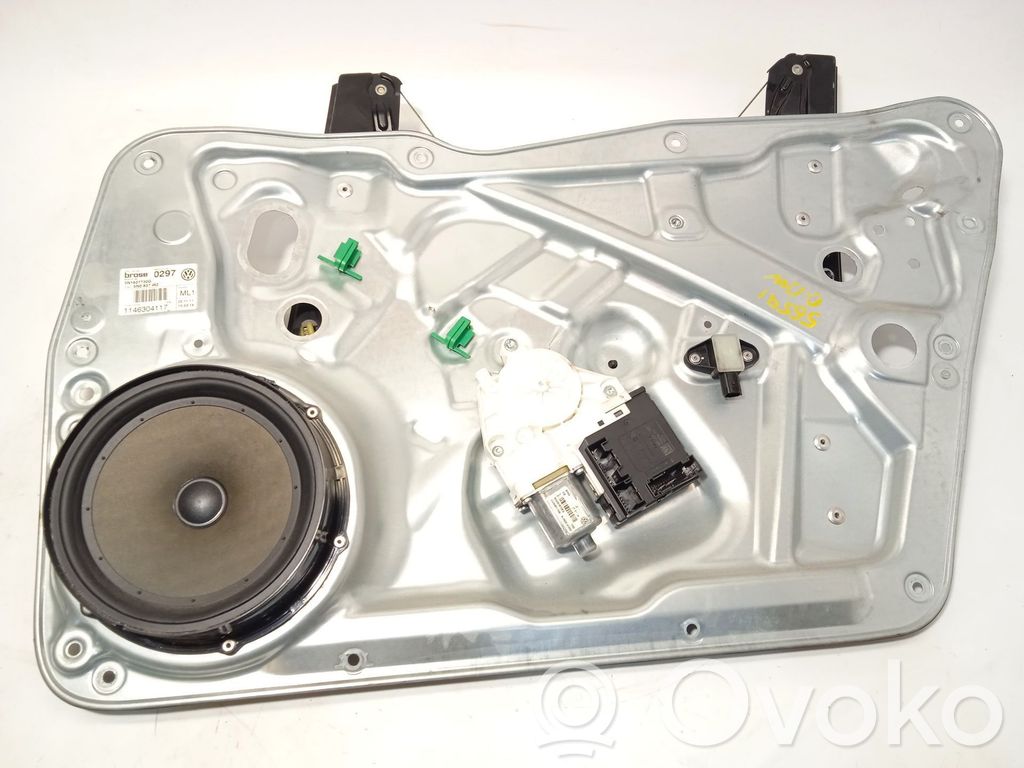 Volkswagen Tiguan Podnośnik szyby drzwi z silniczkiem 