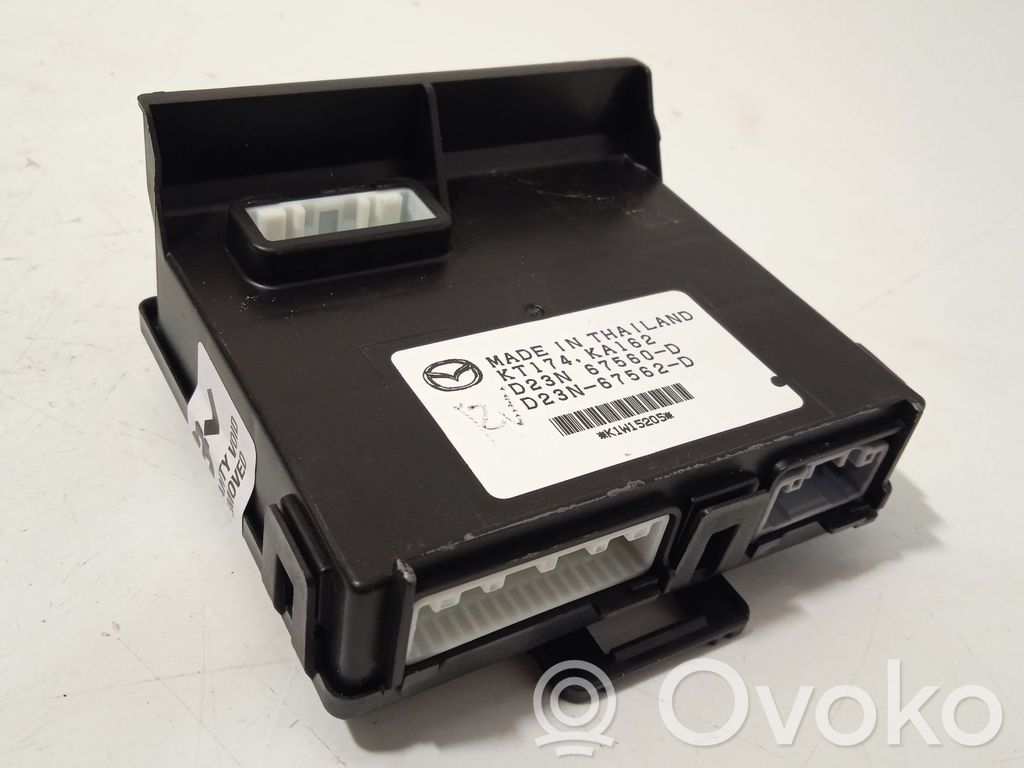 Mazda CX-3 Other control units/modules 
