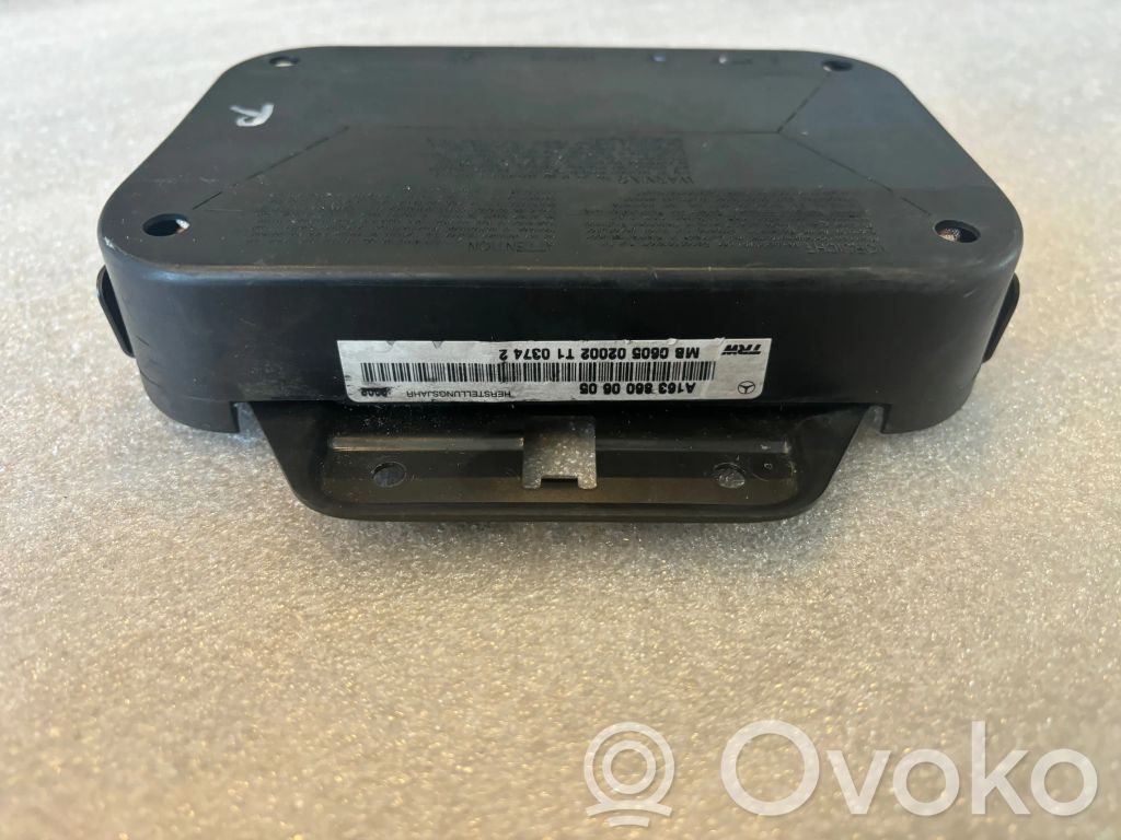Poduszka powietrzna Airbag drzwi przednich   A1638600605,9090098,1638600605