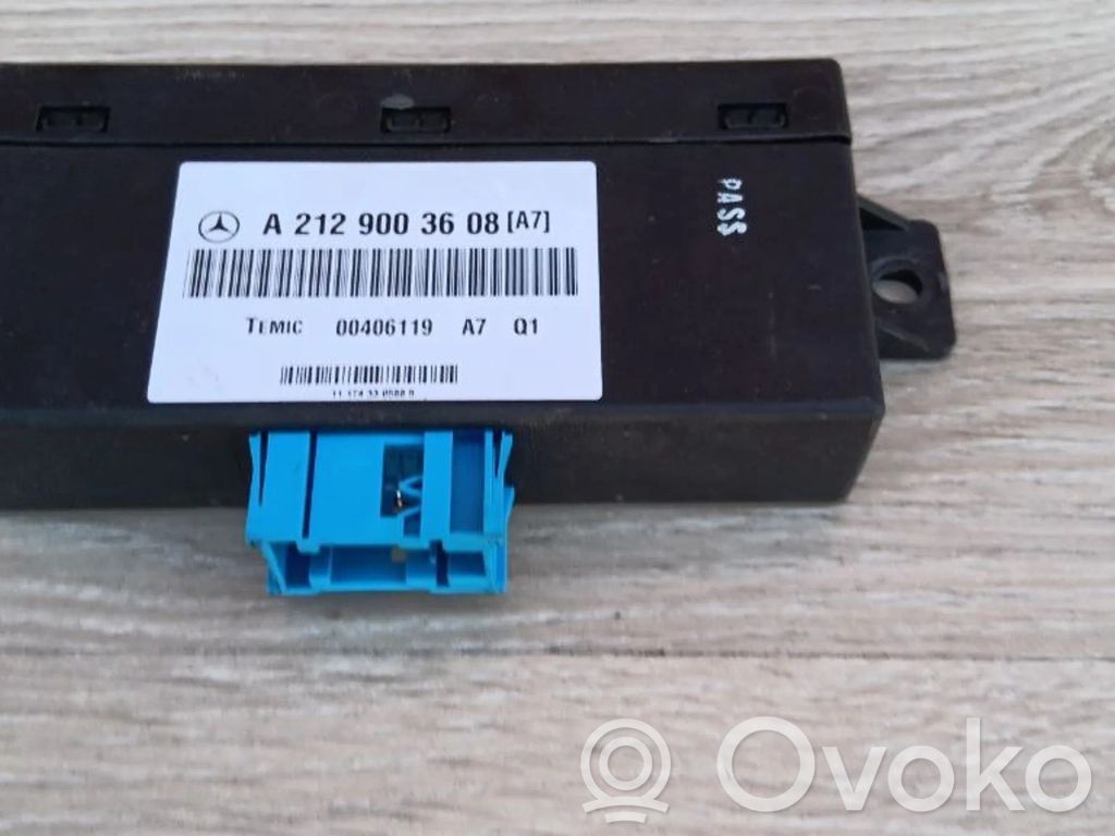 Mercedes-Benz E W212 Other control units/modules 