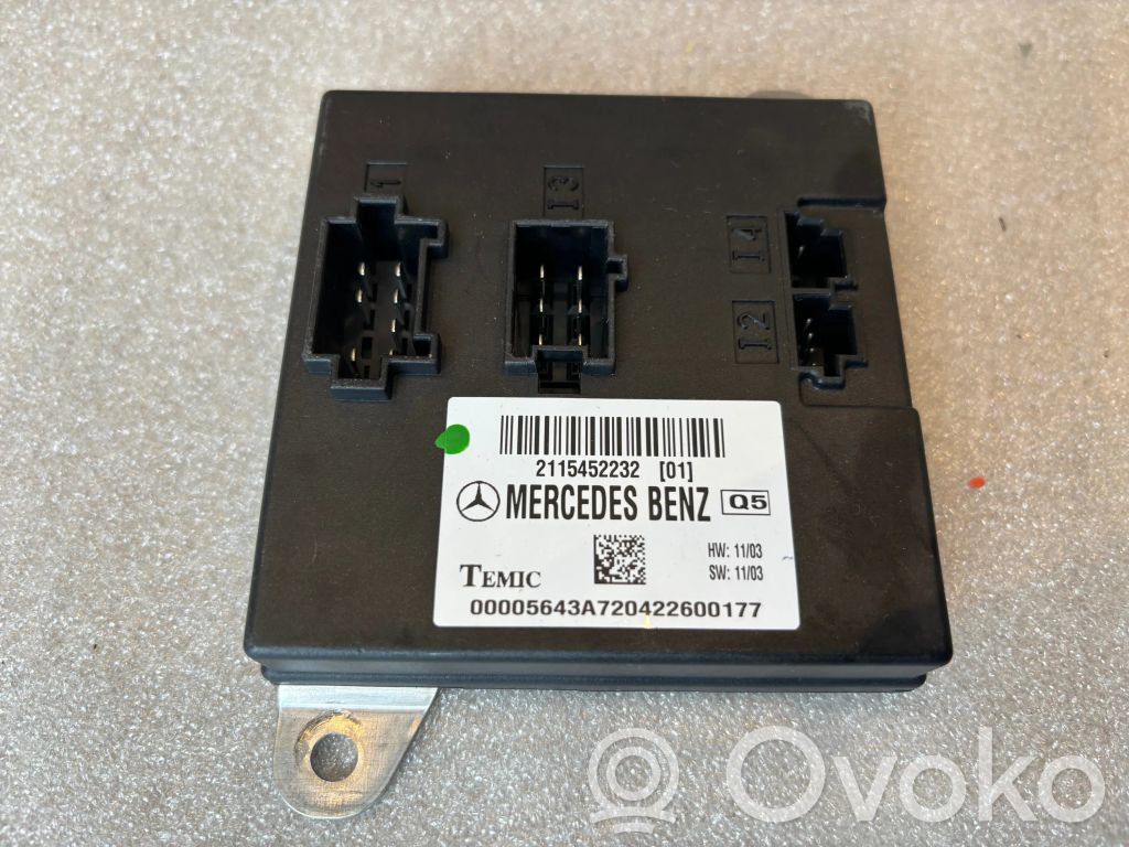 Mercedes-Benz E W211 Other control units/modules 