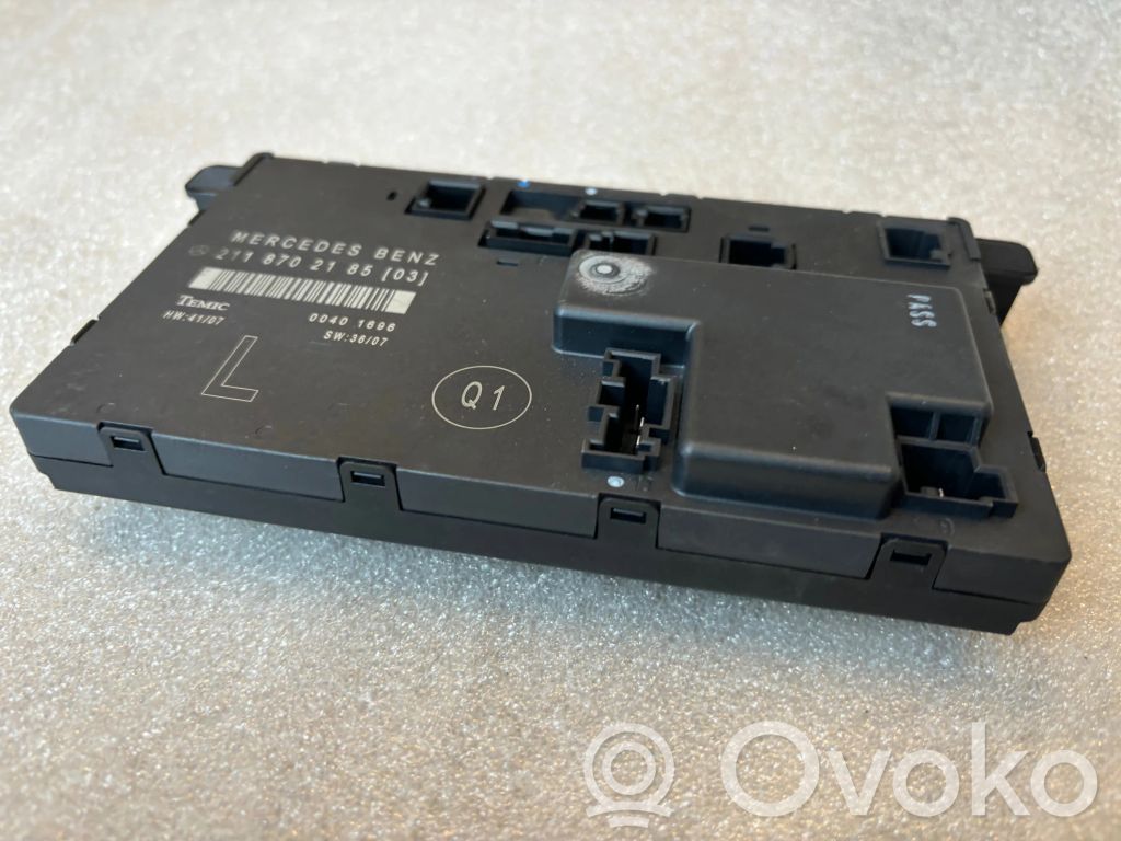 Mercedes-Benz E W211 Other control units/modules 
