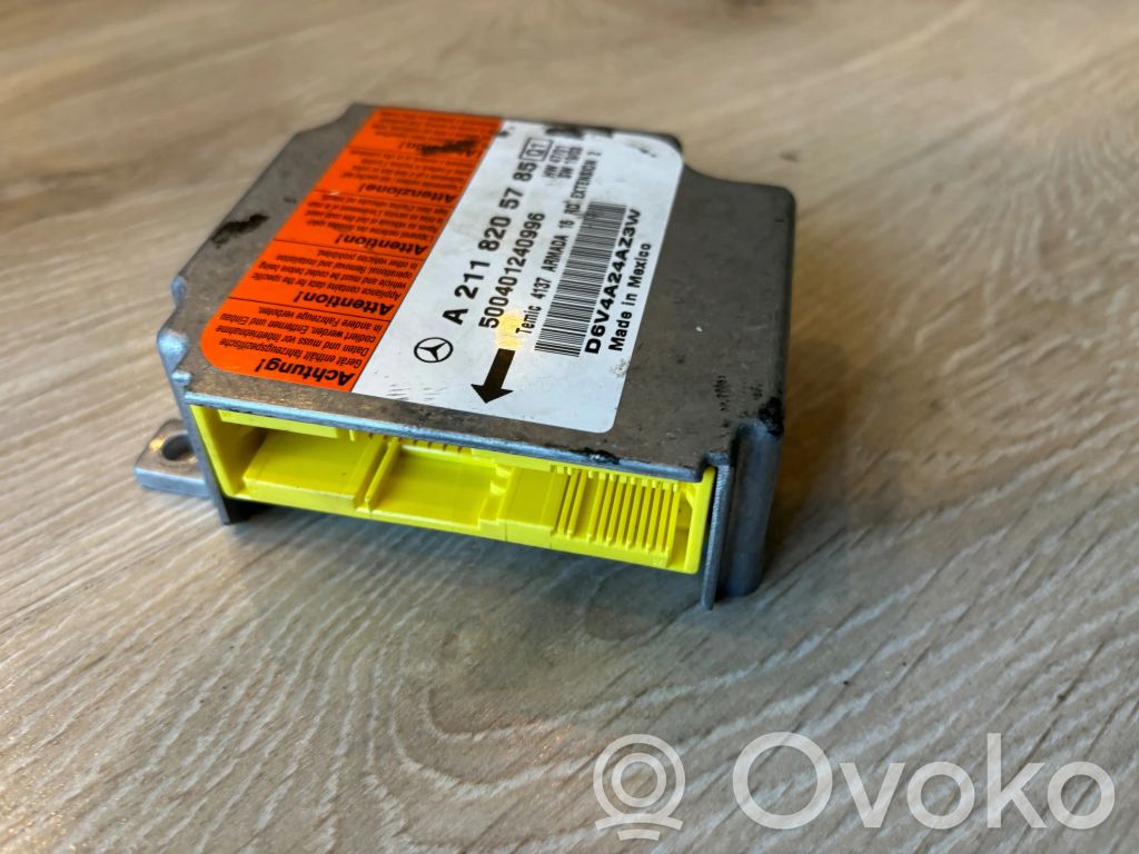 Mercedes-Benz E W211 Airbag control unit/module 