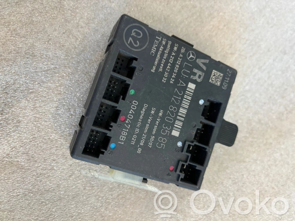 Mercedes-Benz C W204 Door control unit/module 