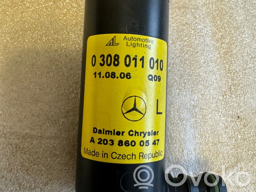 Dysza spryskiwacza lampy przedniej   A2038600547,0308011010,2038600547