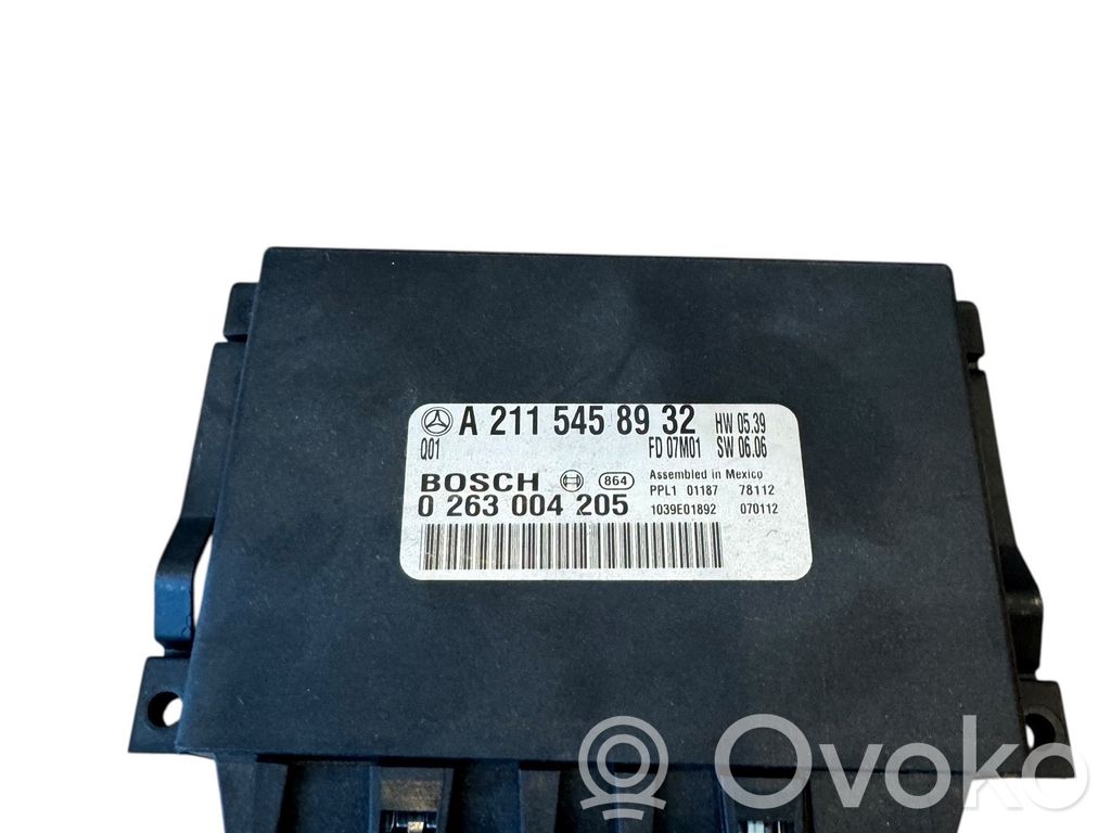 Mercedes-Benz E W211 Parking PDC control unit/module 