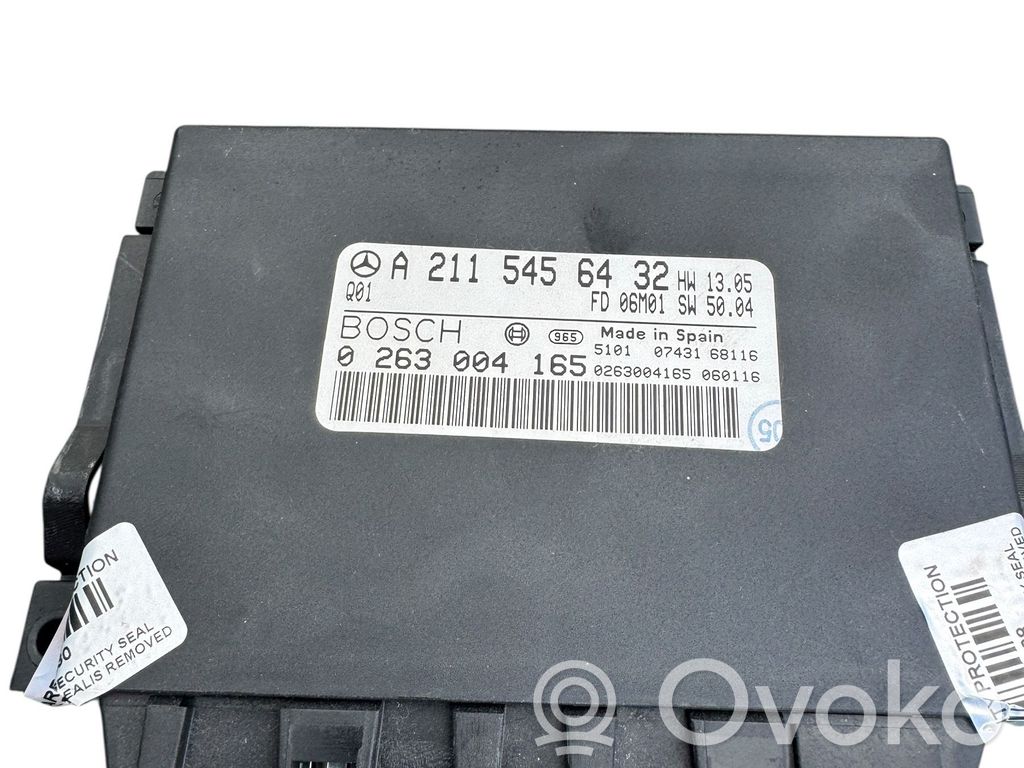 Mercedes-Benz E W211 Parking PDC control unit/module 
