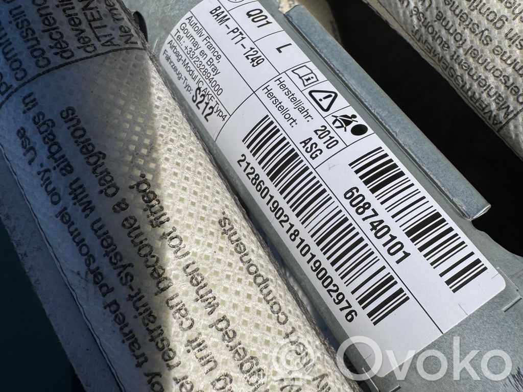 Mercedes-Benz E W212 Airbag cortină 