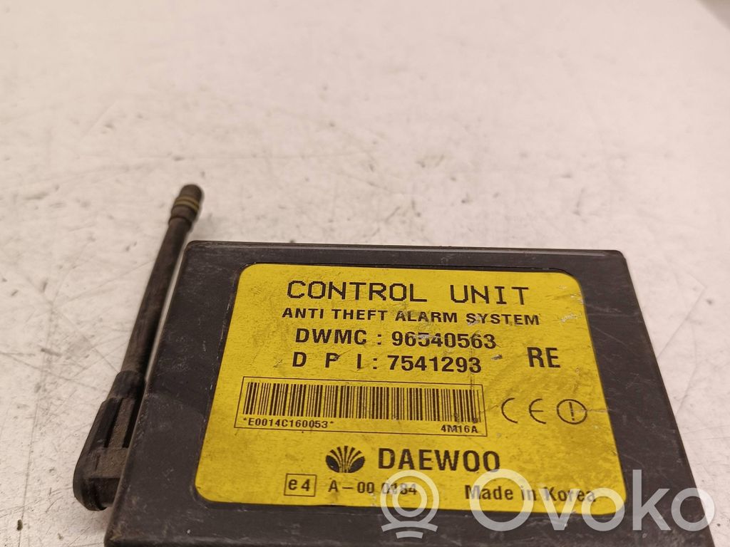 Daewoo Kalos Other control units/modules 
