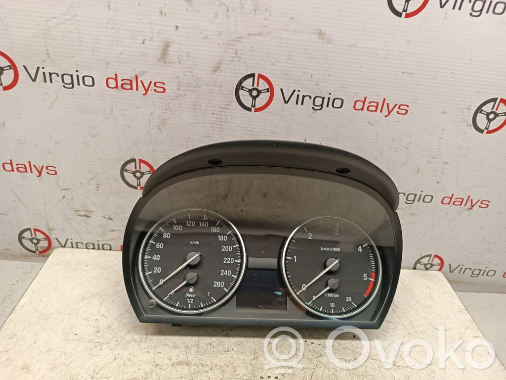 BMW 3 E90 E91 Speedometer (instrument cluster) 