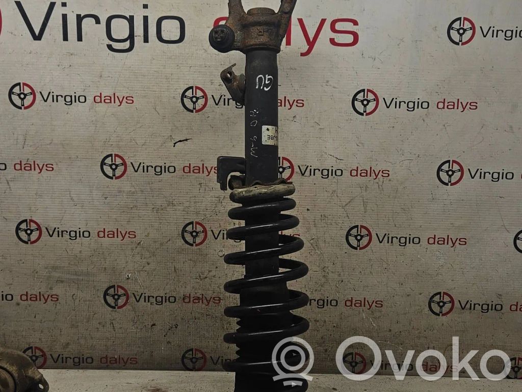 Front shock absorber with coil spring