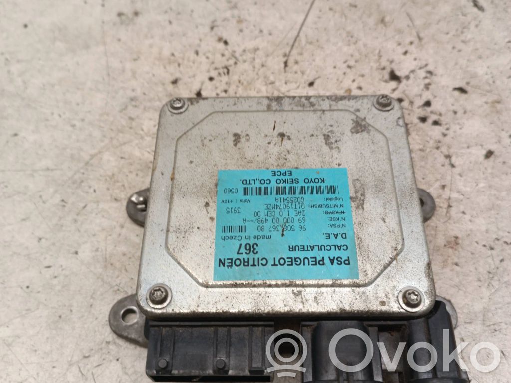 Power steering control unit/module   9650836780,G025541A,Q1T19074MZE