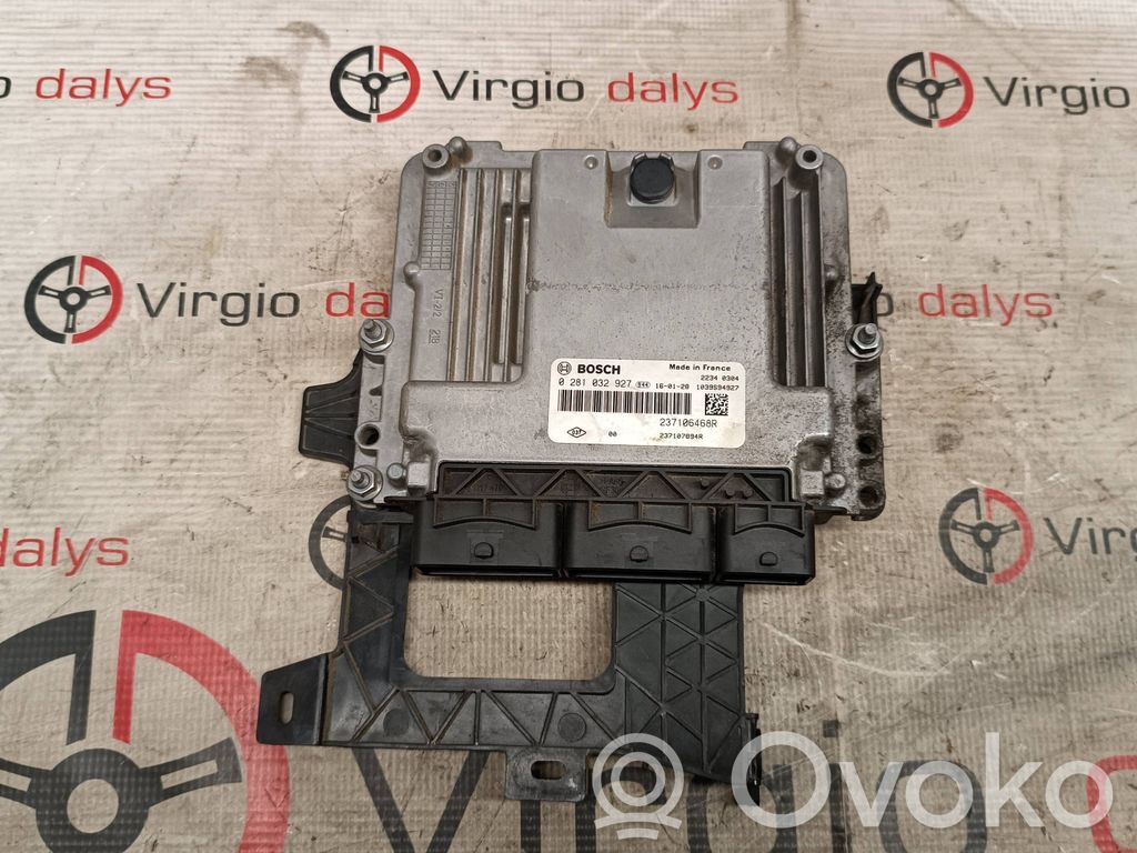 Engine control unit/module   0281032927,237106468R,237107894R