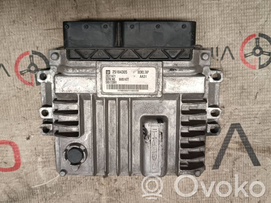 Chevrolet Cruze Engine control unit/module 
