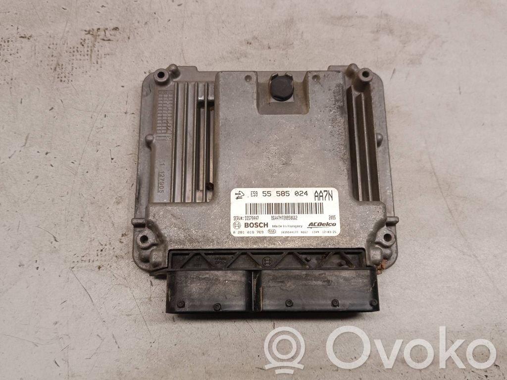 Engine control unit/module   55585024,55579447,0281018769
