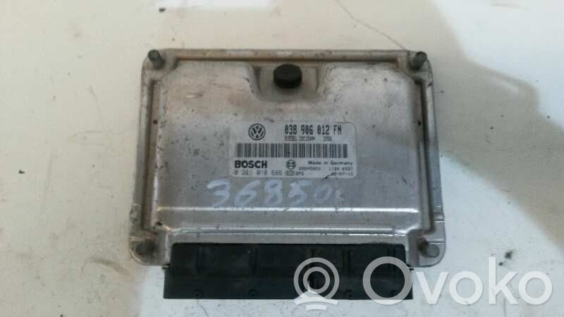 Engine control unit/module ECU   038906012FN,0281010686,EDC15VM