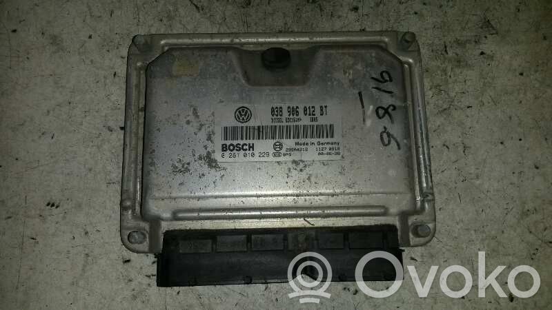 Engine control unit/module ECU   038906012BT,0281010229