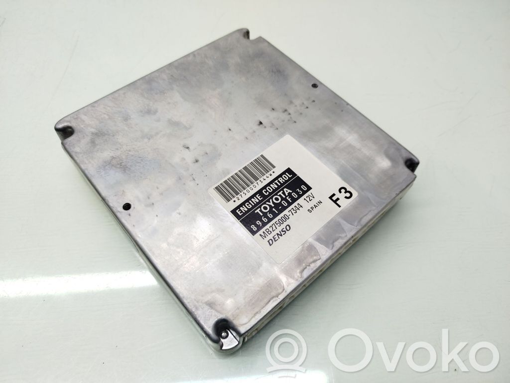 Engine control unit/module ECU   896610F030,MB2750007344