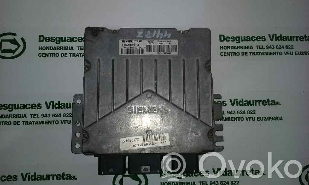 Engine control unit/module ECU   9647165880,5WS40023F,9644302380