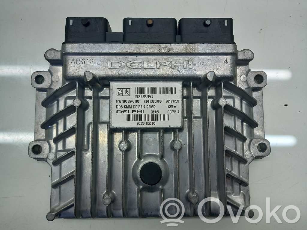 Peugeot 407 Komputer / Sterownik ECU silnika 