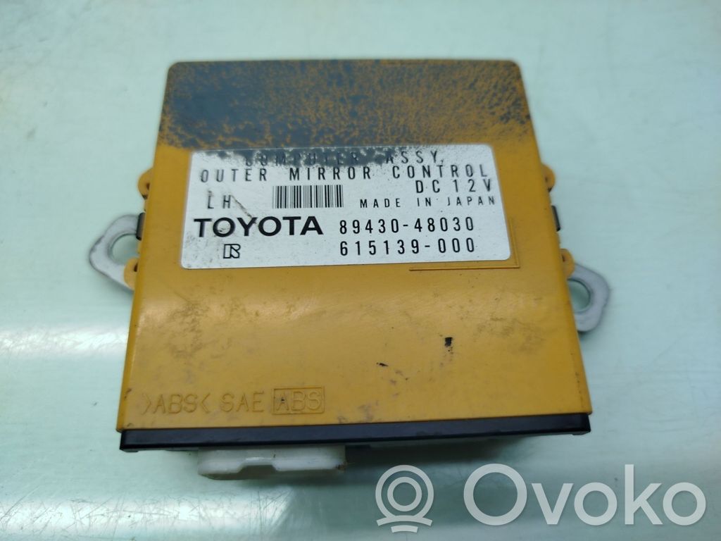 Alte unități/module de control   8943048030,615139000