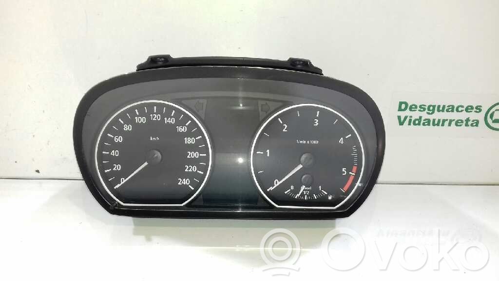 BMW 1 E81 E87 Tachimetro (quadro strumenti) 