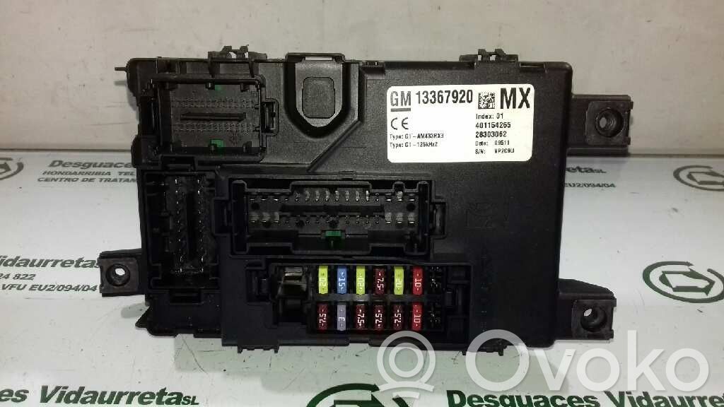Módulo de fusible   13367920,401154265,28303062