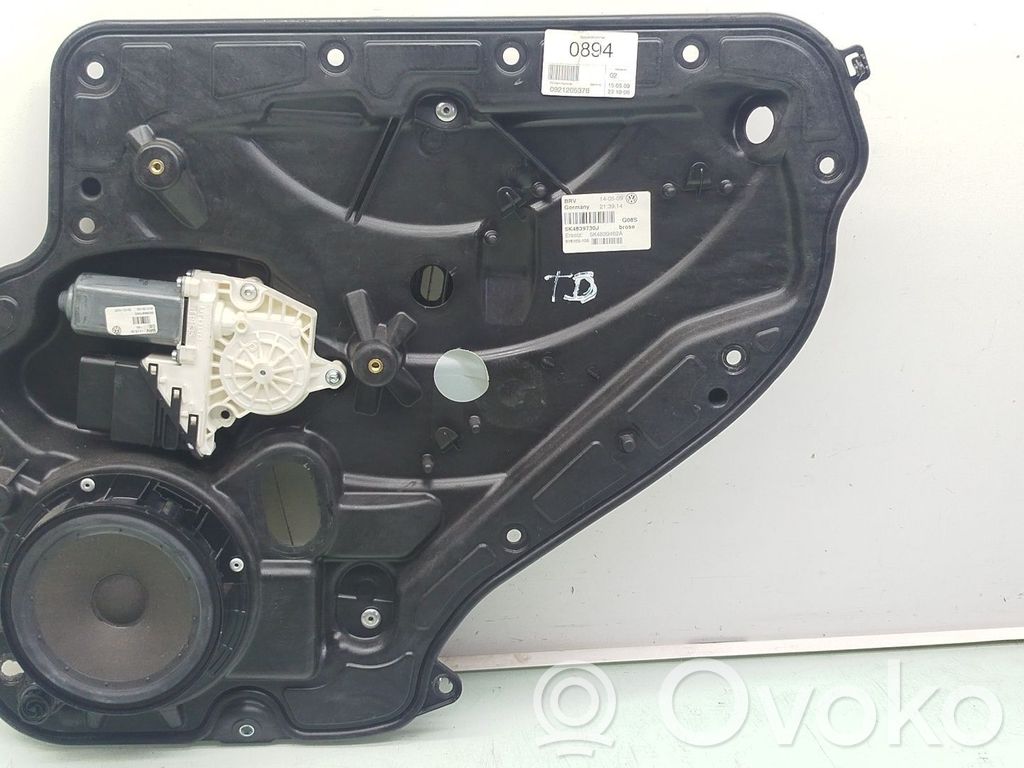 Volkswagen Golf SportWagen Elektryczny podnośnik szyby drzwi tylnych 
