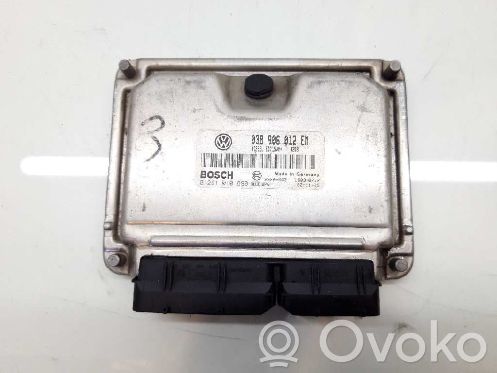 Volkswagen Golf SportWagen Unité de commande, module ECU de moteur