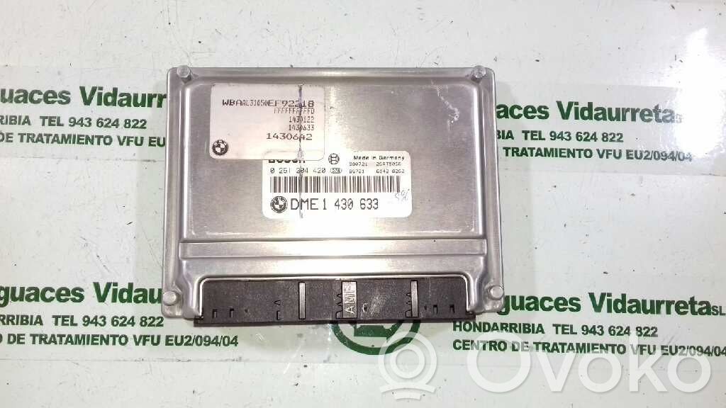 BMW 3 E36 Galios (ECU) modulis 