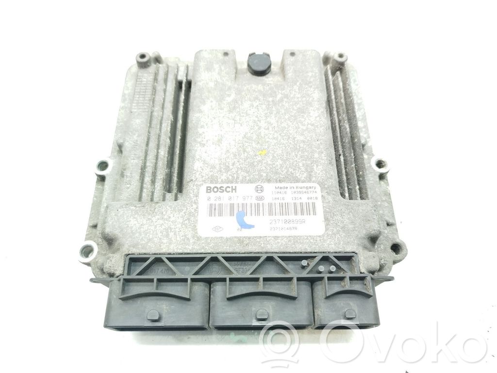Engine control unit/module ECU   237100899R,0281017977