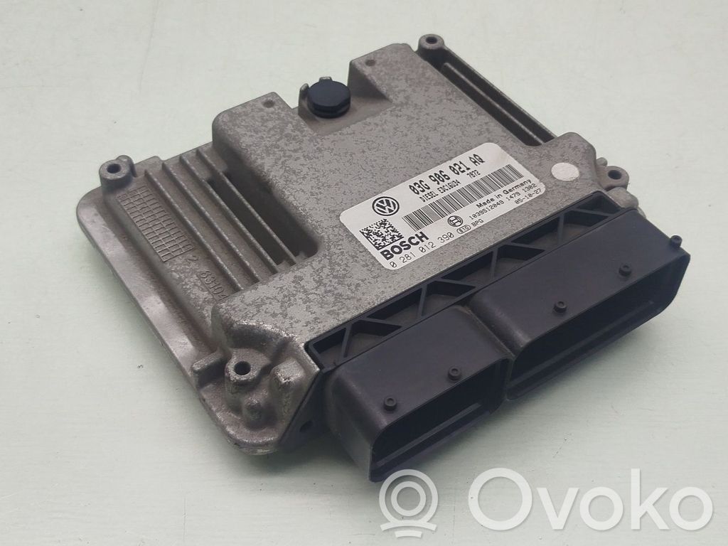 Engine control unit/module ECU   03G906021AQ,0281012390