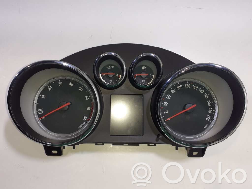 Opel Zafira B Speedometer (instrument cluster) 