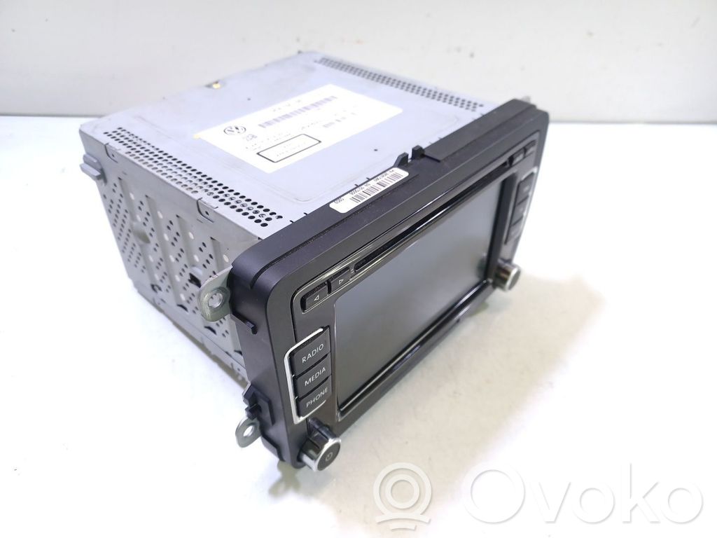 Volkswagen Sharan Moduł / Sterownik dziku audio HiFi 