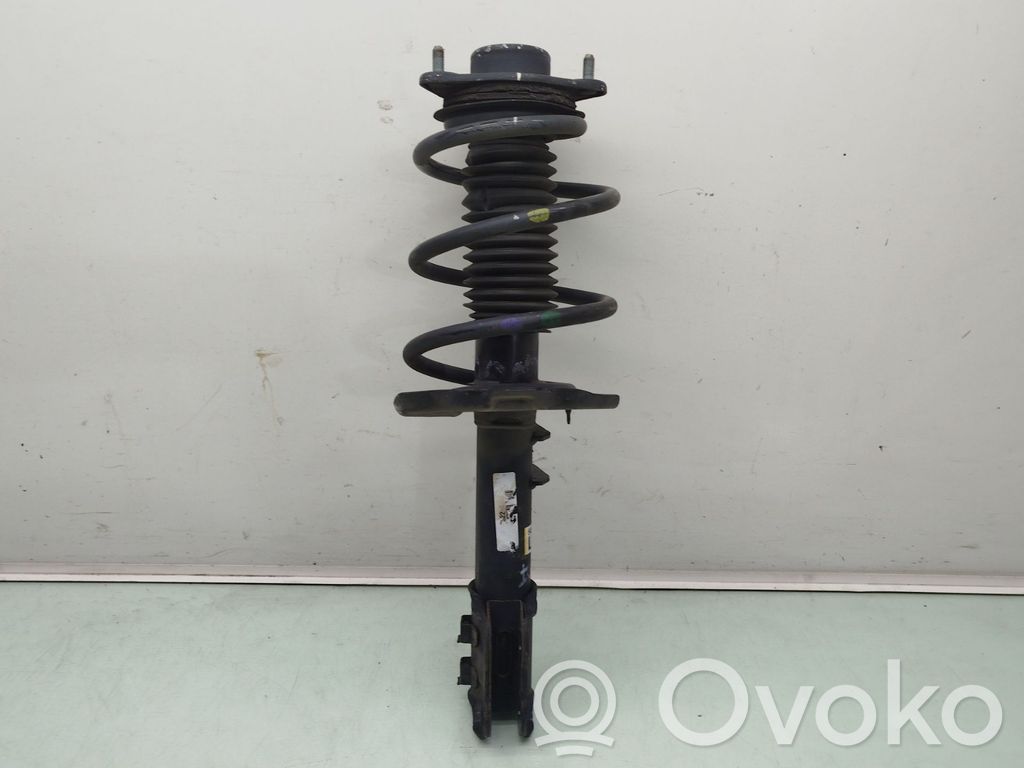 Front shock absorber with coil spring