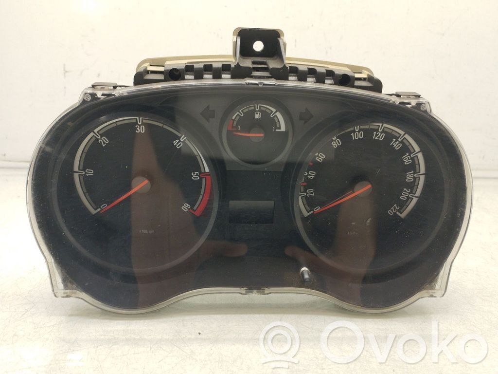 Opel Corsa D Speedometer (instrument cluster) 
