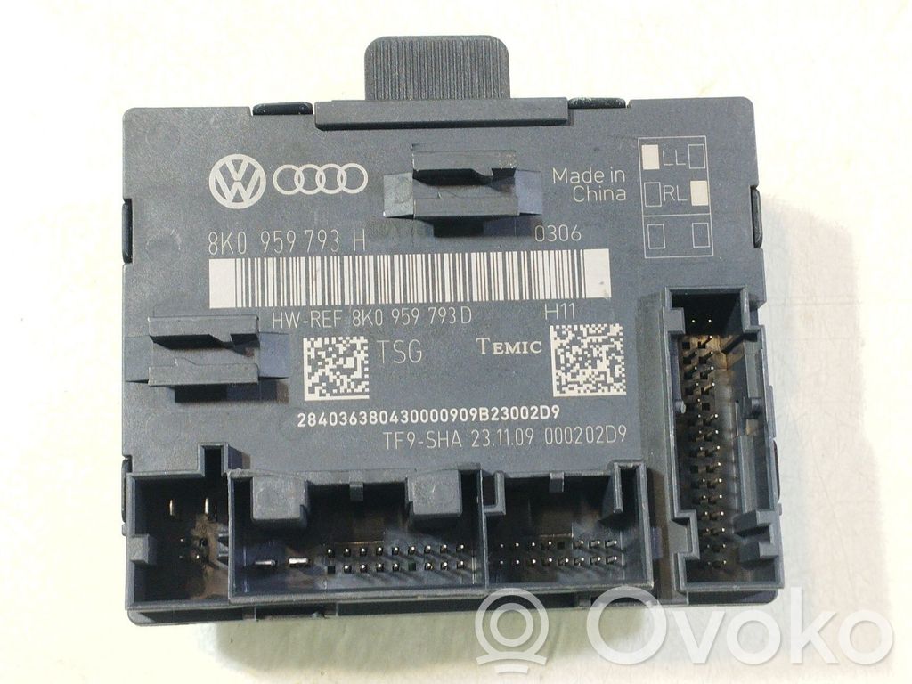 Audi A4 Allroad Unidad de control de puerta 