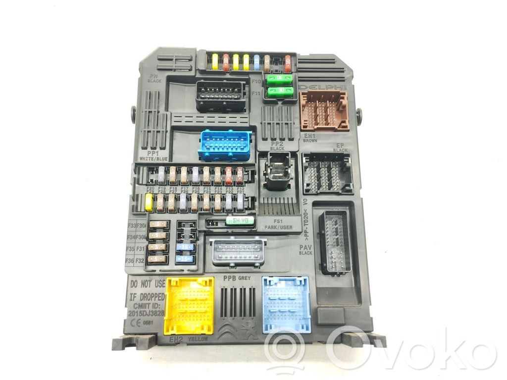 Módulo de fusible   9819851280,1231740318
