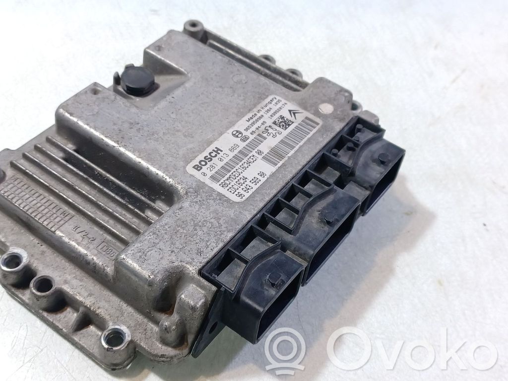 Engine control unit/module ECU   9664356980,9653958980,0281013869EDC16C34