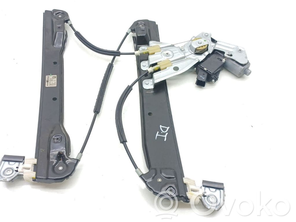 Opel Meriva B Front door manual window regulator 