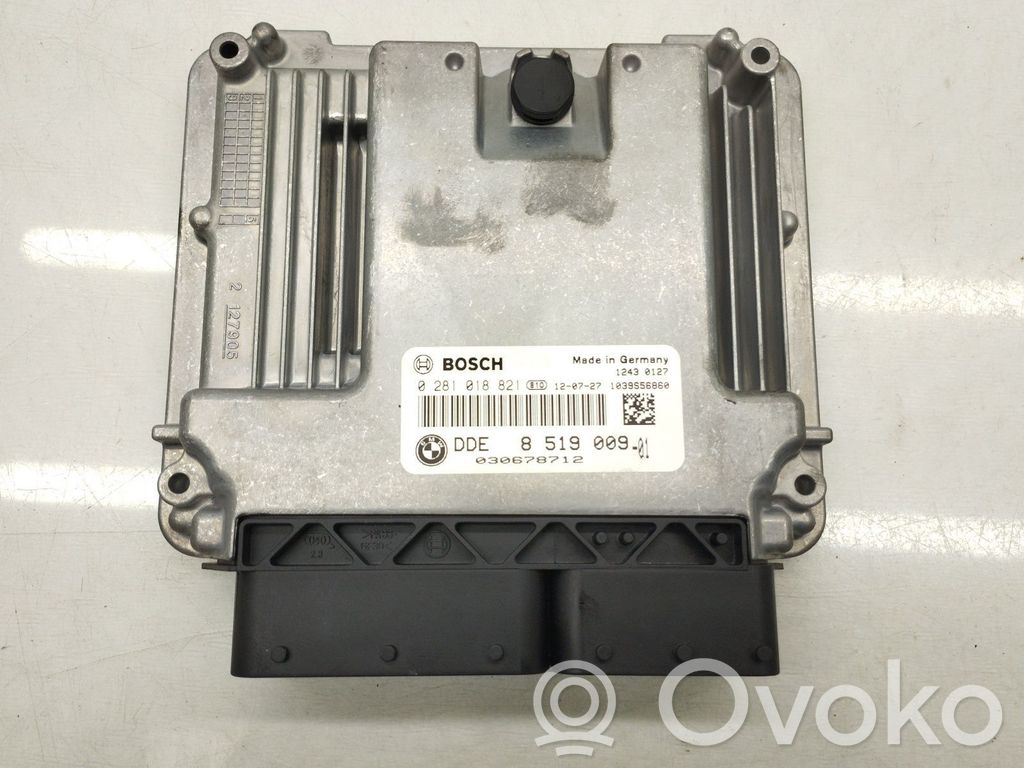 BMW X1 E84 Unité de commande, module ECU de moteur 