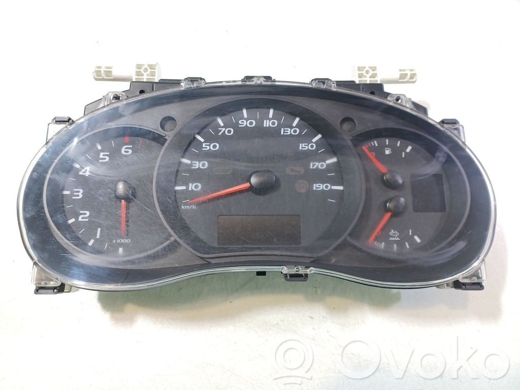 Renault Master III Compteur de vitesse tableau de bord 