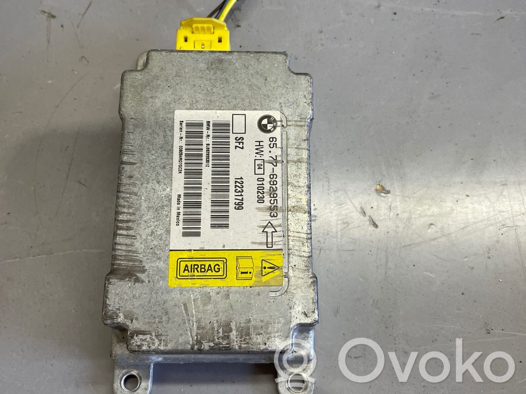 Airbag control unit/module   6929553,12231799