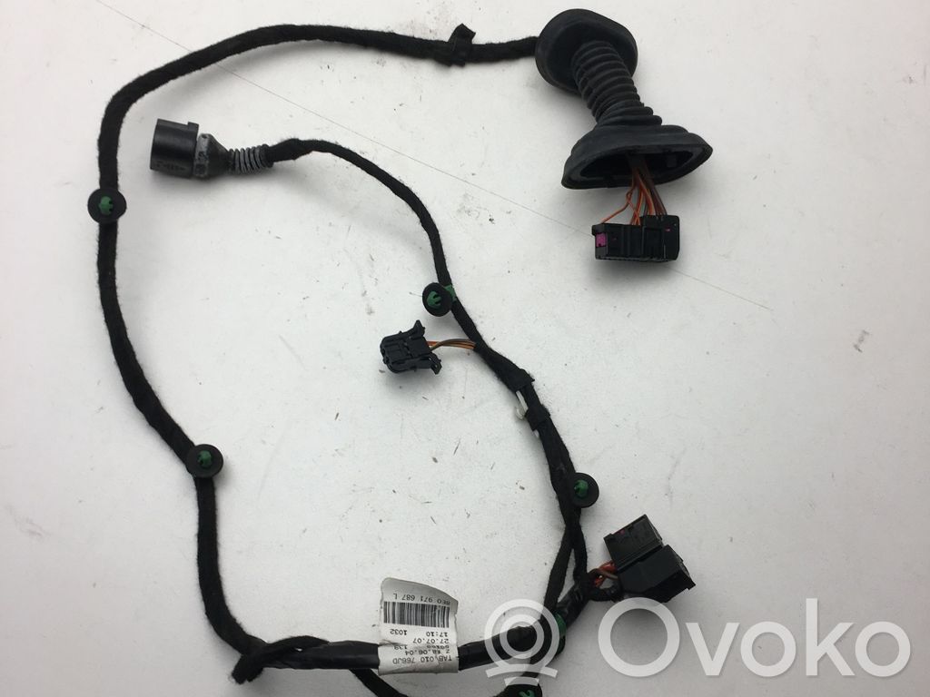 Audi A4 S4 B7 8E 8H Cableado de puerta trasera 