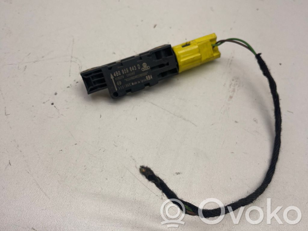 Audi A3 S3 A3 Sportback 8P Czujnik uderzenia Airbag 