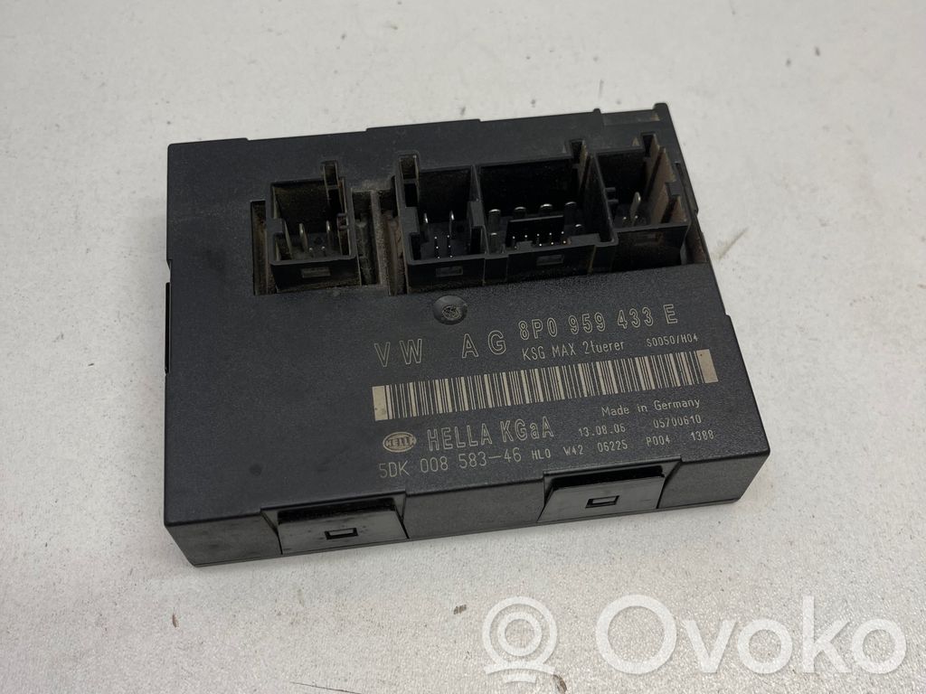 Audi A3 S3 A3 Sportback 8P Comfort/convenience module 