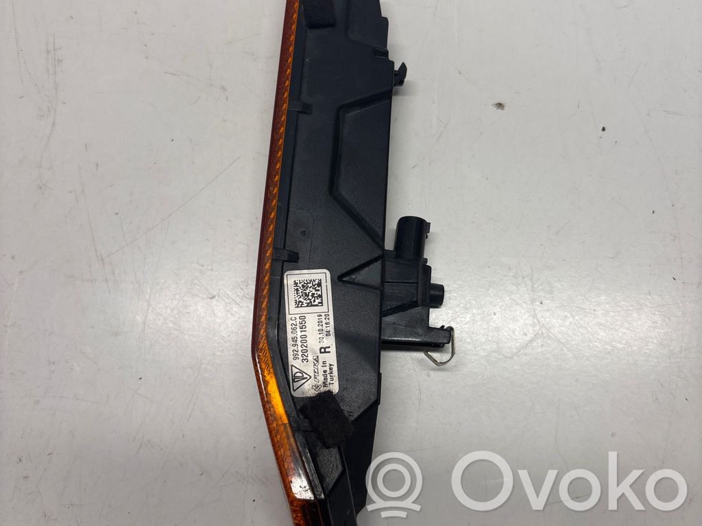 Porsche 911 992 Front indicator light 
