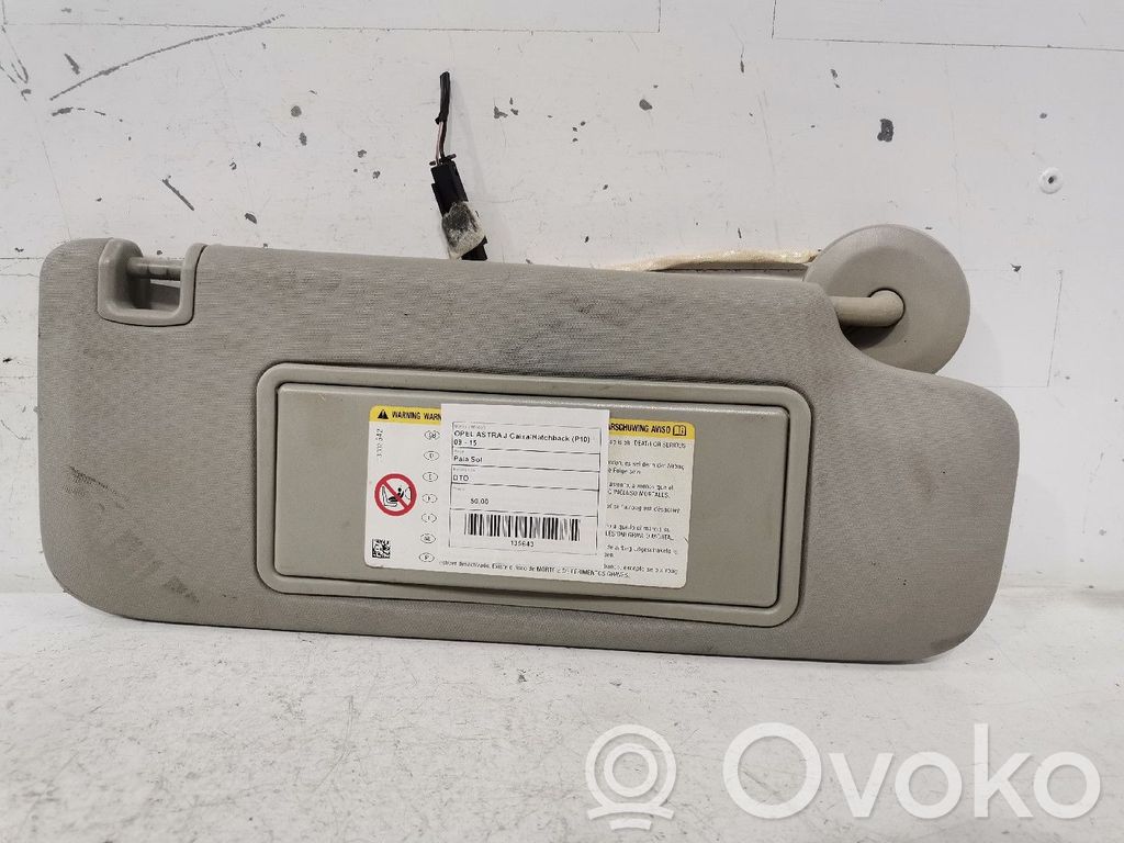 Sun visor clip/hook/bracket   13370791