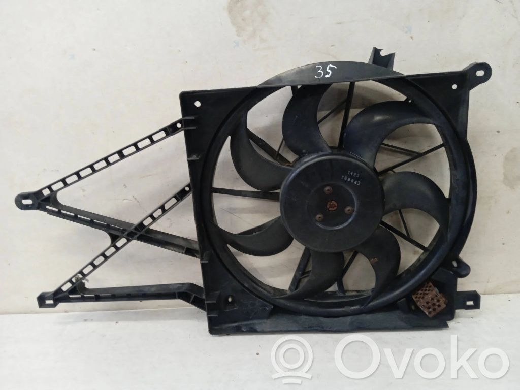 Volkswagen PASSAT B5 Elektrisks radiatoru ventilators 